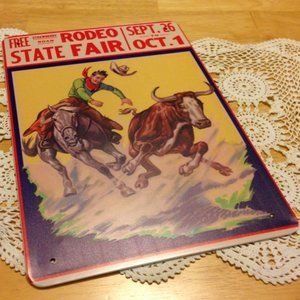 Cowboy, Rodeo Metal Wall Art